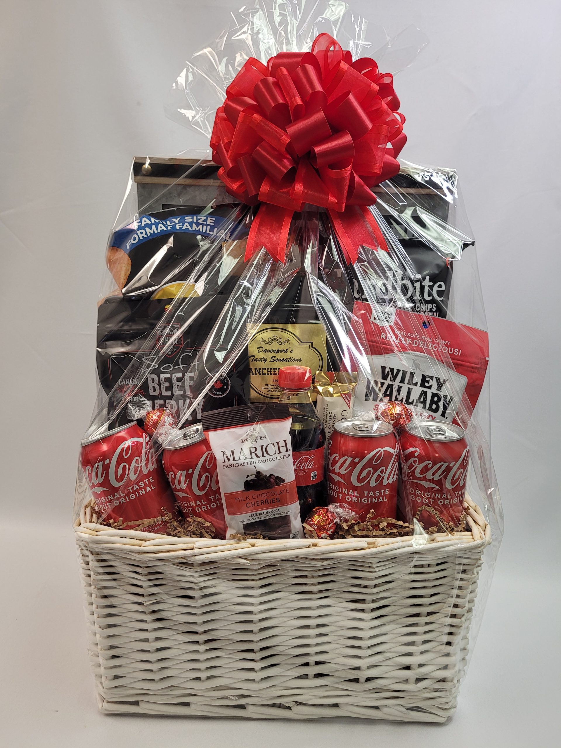 Man Cave Essentials Scotch & Beer Gift Basket by Pompei Baskets