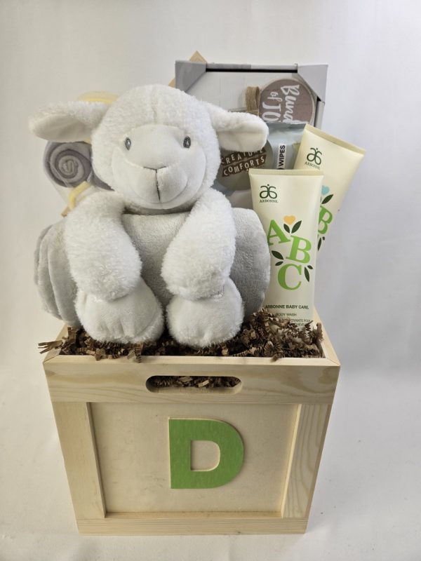 Lamb Snuggle Gift Box