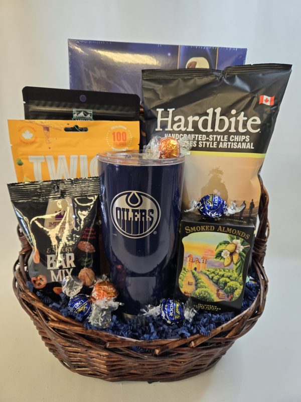 Oilers Party Snacks & Travel Mug