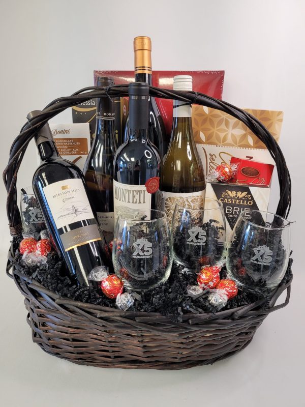 Gift Baskets with Promotional Product