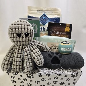 Tail-Wagging Doggie Basket