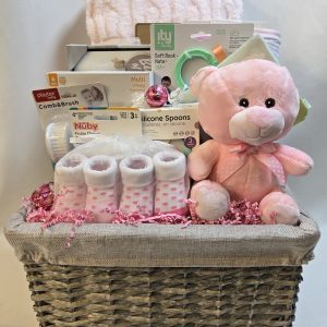Baby Girl Gift Basket