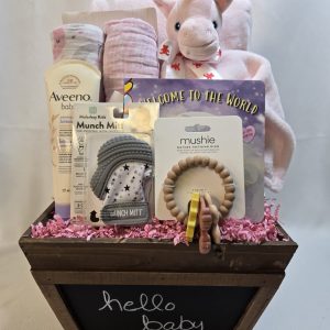 Baby Girl Gift Basket